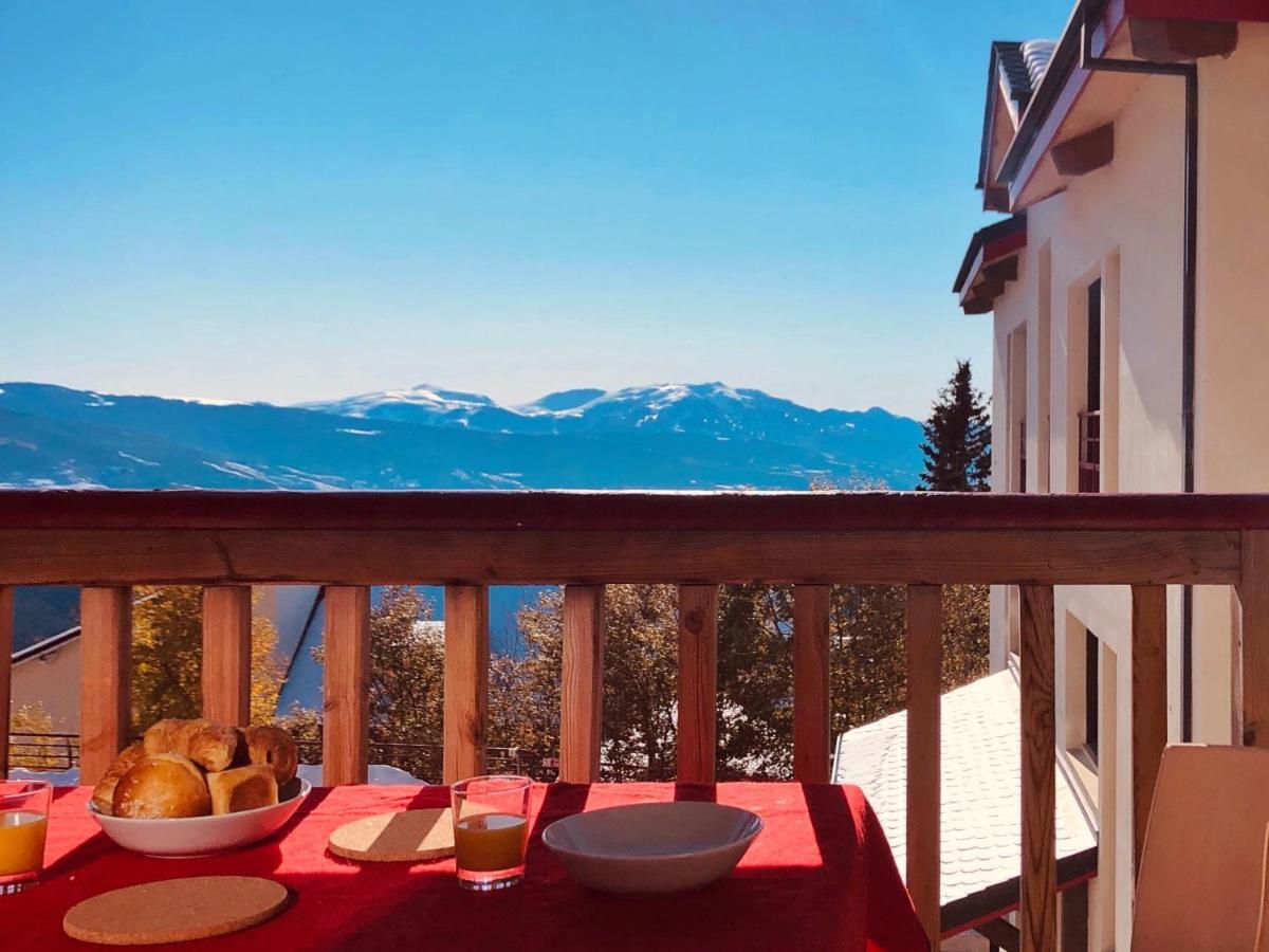 Le Castella: Appartement cosy 6 personnes Font-Romeu-Odeillo-Via Extérieur photo